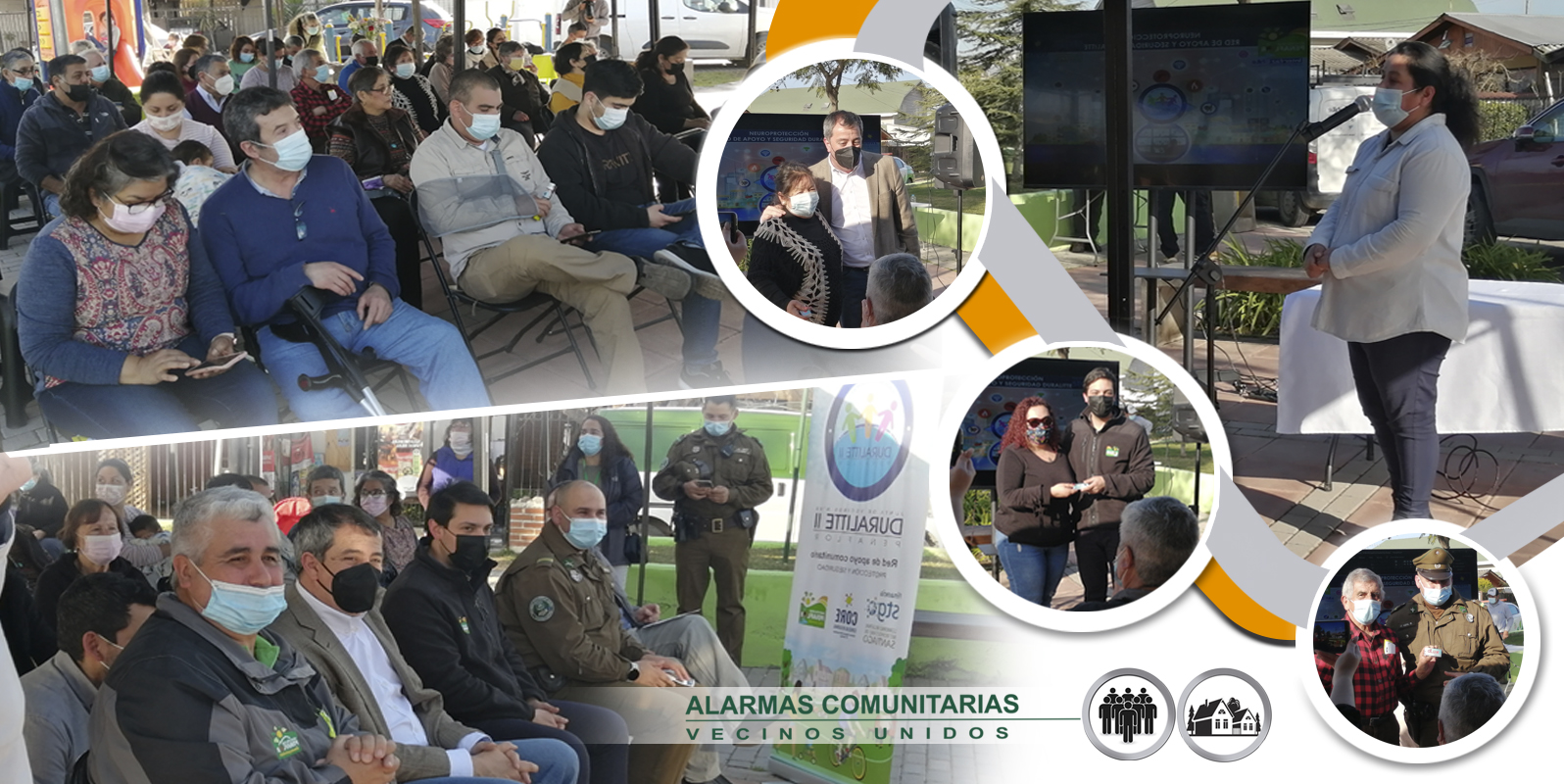 Ejecución Proyecto de Alarmas Comunitarias Duralitte Imagen Proyecto Alarmas Comunitarias Satelitales Duralitte