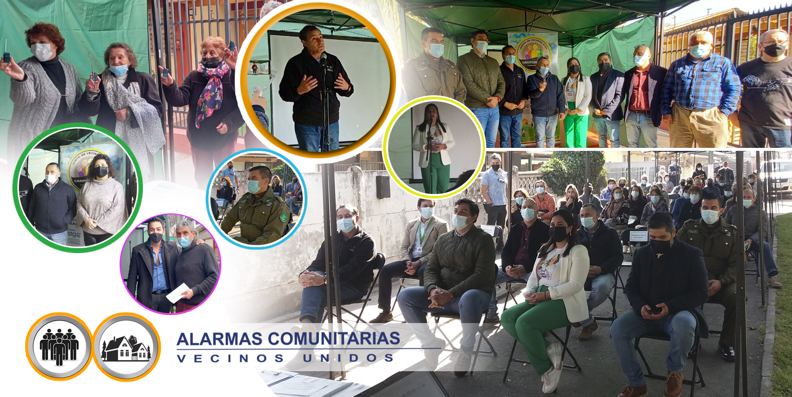 Ejecución Proyecto de Alarmas Comunitarias Junta de Vecinos Campodónico Imagen Proyecto Alarmas Comunitarias Satelitales Junta de Vecinos Campodónico