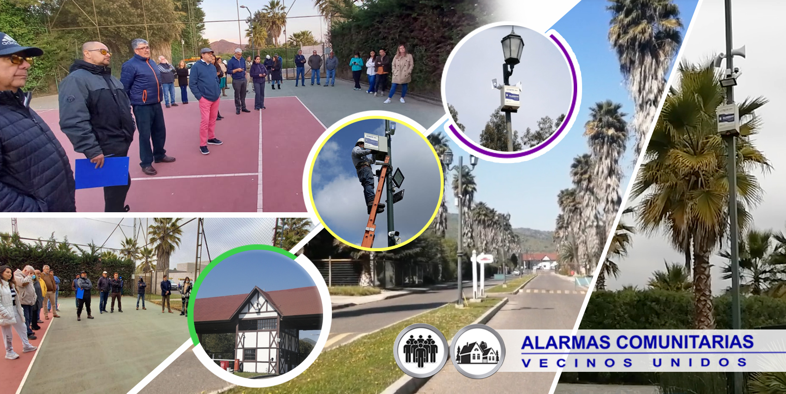 Ejecución Proyecto Alarmas Comunitarias Parcelas, unión administración y parceleros Imagen Proyecto Alarmas Comunitarias Satelitales unión administración y parceleros