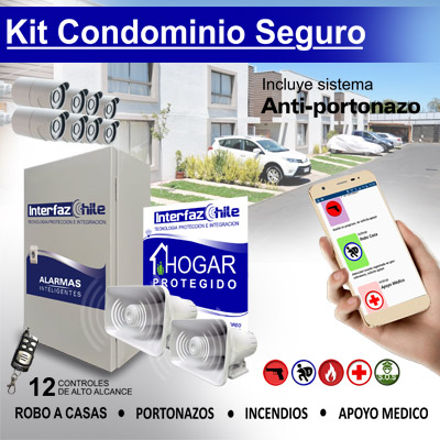 Alarma Comunitaria Reconocimiento, especial para condominios, locales comerciales o empresas que desean protección-tranquilidad-seguridad frente a delitos contra las personas, propiedades y vehículos.<p>Tecnología de punta en protección y seguridad, al existir una emergencia se activan las centrales de alarmas comunitarias, se notifica de forma instantánea a red de apoyo con ubicación geo-referenciada del evento, individualización del afectado para prestar apoyo en el lugar del evento</p>
Se diferencia sustancialmente de las clásicas alarmas comunitarias, ya que permite proteger a toda tu familia 24-7 hrs., ganar tiempo en caso de emergencia, frustrar robos y salvar vidas, incrementa la seguridad con gran cobertura, alerta audio visual envolvente con todas las centrales conectadas e incluye sistema anti-portonazo comunitario de efectividad comprobada